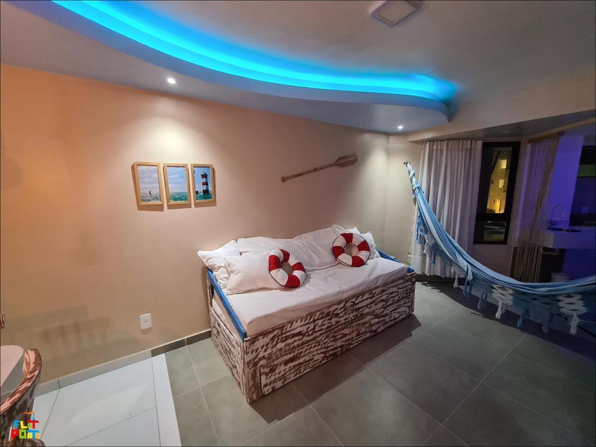 Апартаменты Flat Fantastico Na Beira Mar Em Тамандаре Экстерьер фото