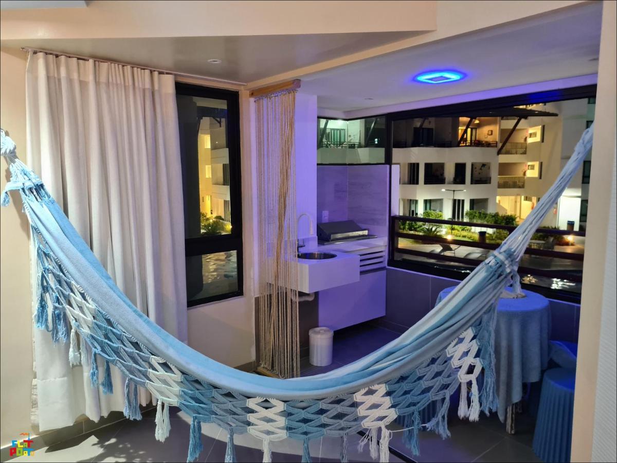 Апартаменты Flat Fantastico Na Beira Mar Em Тамандаре Экстерьер фото