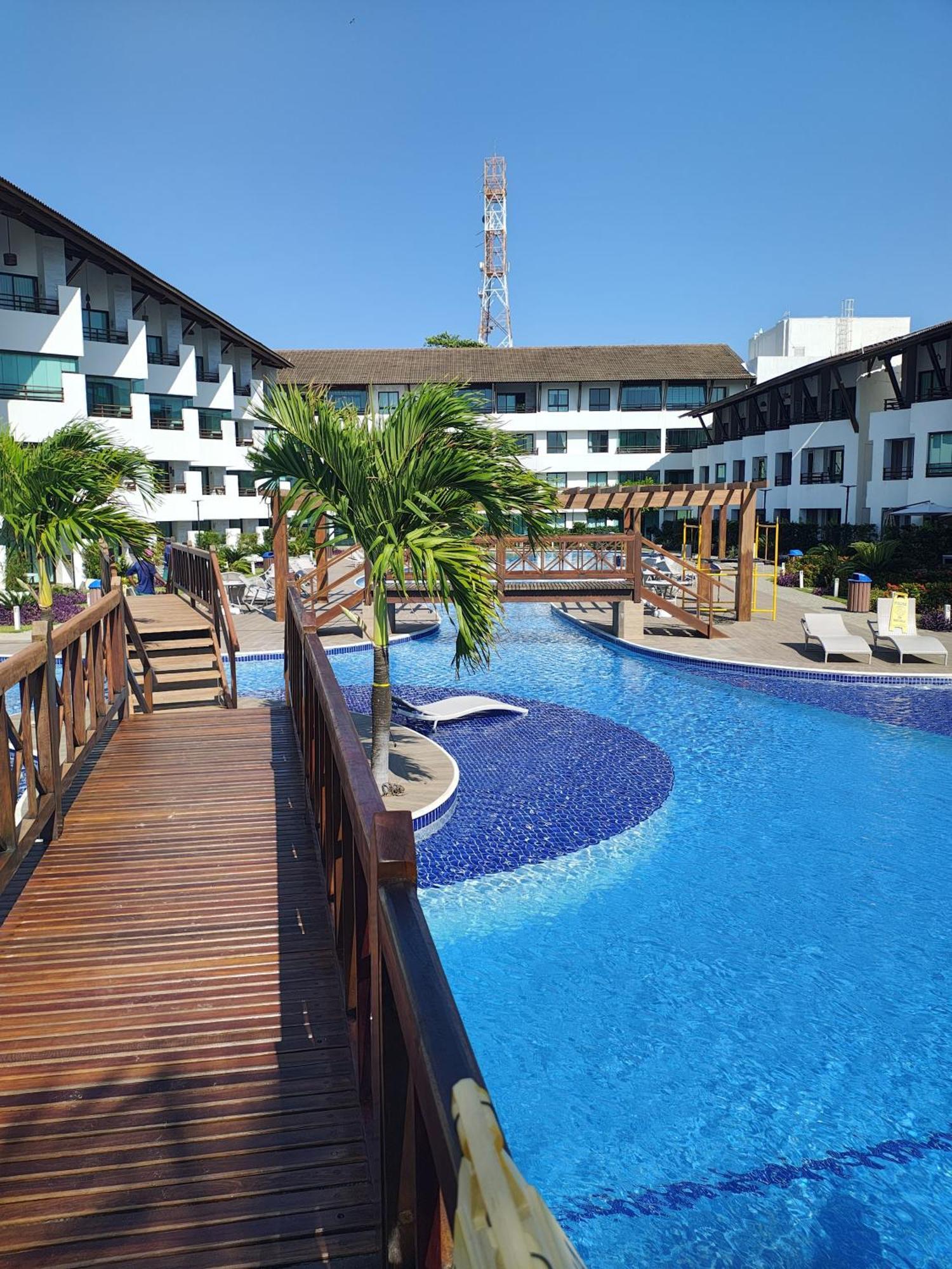 Апартаменты Flat Fantastico Na Beira Mar Em Тамандаре Экстерьер фото