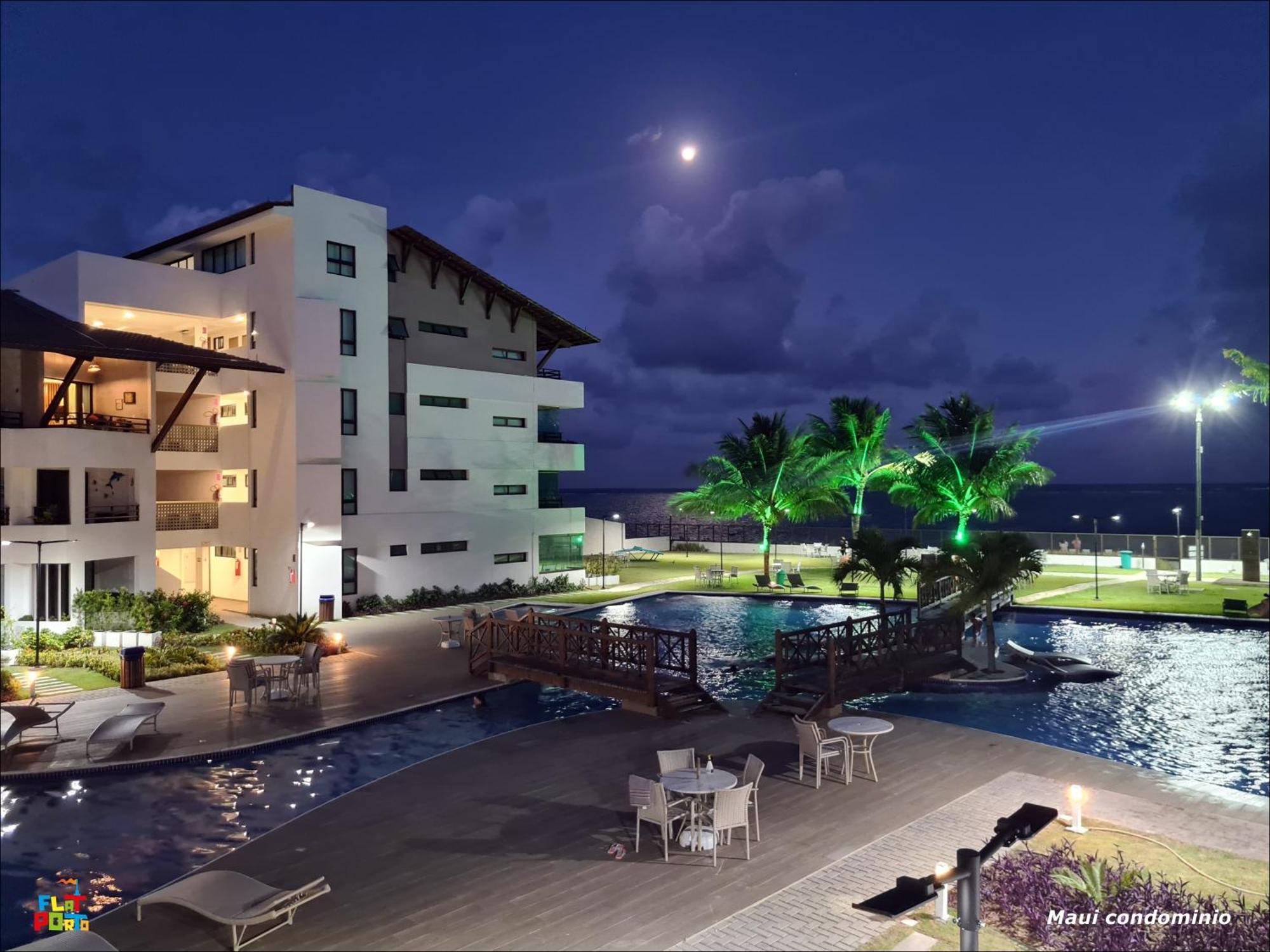 Апартаменты Flat Fantastico Na Beira Mar Em Тамандаре Экстерьер фото